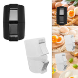 Maxbell Egg Shell Opener Handheld Eggshell Opener Portable Egg Separator Egg Cracker Black