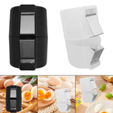 Maxbell Egg Shell Opener Handheld Eggshell Opener Portable Egg Separator Egg Cracker Black