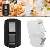 Maxbell Egg Shell Opener Handheld Eggshell Opener Portable Egg Separator Egg Cracker Black