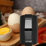 Maxbell Egg Shell Opener Handheld Eggshell Opener Portable Egg Separator Egg Cracker Black