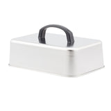 Maxbell Stainless Steel Steaming Cover Grill Dome for Hamburger Outdoor BBQ Grilling 31cmx24cmx5.5cm