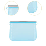 Maxbell Lunch Bag Clear Food Meal Prep Storage Container for Food Chocolate Sandwich Blue