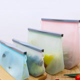 Maxbell Lunch Bag Clear Food Meal Prep Storage Container for Food Chocolate Sandwich Blue