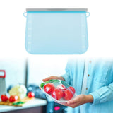 Maxbell Lunch Bag Clear Food Meal Prep Storage Container for Food Chocolate Sandwich Blue