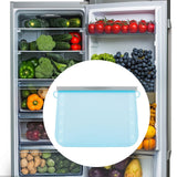 Maxbell Lunch Bag Clear Food Meal Prep Storage Container for Food Chocolate Sandwich Blue