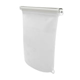 Maxbell Silicone Food Storage Bag Breastmilk Freezer Bags for Cereal Vegetable Fruit White