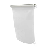 Maxbell Silicone Food Storage Bag Breastmilk Freezer Bags for Cereal Vegetable Fruit White
