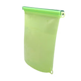Maxbell Silicone Food Storage Bag Breastmilk Freezer Bags for Cereal Vegetable Fruit Green