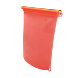 Maxbell Silicone Food Storage Bag Breastmilk Freezer Bags for Cereal Vegetable Fruit Red