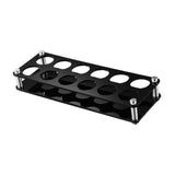 Maxbell 12 Hole Glass Tray Holder Glass Display for Kitchen Family Gathering Parties