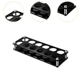 Maxbell 12 Hole Glass Tray Holder Glass Display for Kitchen Family Gathering Parties