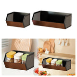Maxbell Seasoning Rack for Refrigerator Kitchen Organizer for Pantry Restaurant Home S