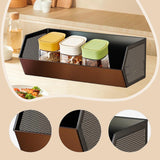 Maxbell Seasoning Rack for Refrigerator Kitchen Organizer for Pantry Restaurant Home L