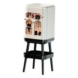 Maxbell Trash Can High Foot Simplistic Waste Paper Bucket for Dresser Office Kitchen Style A