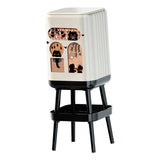 Maxbell Trash Can High Foot Simplistic Waste Paper Bucket for Dresser Office Kitchen Style A