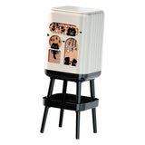 Maxbell Trash Can High Foot Simplistic Waste Paper Bucket for Dresser Office Kitchen Style A