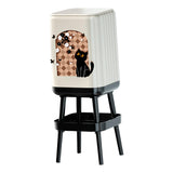 Maxbell Trash Can High Foot Simplistic Waste Paper Bucket for Dresser Office Kitchen Style B