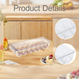Maxbell Egg Holder Egg Dispenser Stackable Storage Rack for Fridge Countertop Pantry