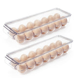 Maxbell Egg Holder Egg Dispenser Stackable Storage Rack for Fridge Countertop Pantry