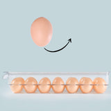 Maxbell Egg Holder Egg Dispenser Stackable Storage Rack for Fridge Countertop Pantry