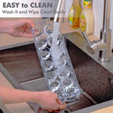 Maxbell Egg Holder Egg Dispenser Stackable Storage Rack for Fridge Countertop Pantry