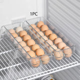 Maxbell Egg Holder Egg Dispenser Stackable Storage Rack for Fridge Countertop Pantry