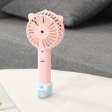 Maxbell Umbrella Fan Holder Clip Women Fan Clamp for Umbrella for Patio Outdoor Home Pink