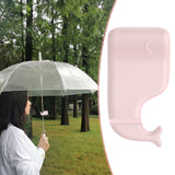 Maxbell Umbrella Fan Holder Clip Women Fan Clamp for Umbrella for Patio Outdoor Home Pink
