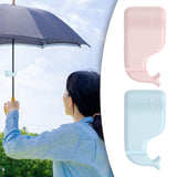 Maxbell Umbrella Fan Holder Clip Women Fan Clamp for Umbrella for Patio Outdoor Home Pink