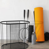 Maxbell Home Gym Storage Organizer Rack for Yoga Blocks Resistance Bands Foam Roller Black