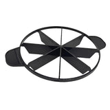 Maxbell Cake Slicer for Even Slices Cake Portion Marker for Pastry Baking Restaurant 8 Slices Black