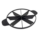 Maxbell Cake Slicer for Even Slices Cake Portion Marker for Pastry Baking Restaurant 8 Slices Black