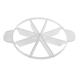 Maxbell Cake Slicer for Even Slices Cake Portion Marker for Pastry Baking Restaurant 8 Slices Clear