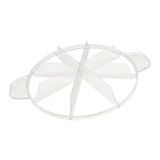 Maxbell Cake Slicer for Even Slices Cake Portion Marker for Pastry Baking Restaurant 8 Slices Clear