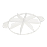 Maxbell Cake Slicer for Even Slices Cake Portion Marker for Pastry Baking Restaurant 8 Slices Clear