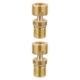 Maxbell Eccentric Screw Connector Pipe Connector Part Bathroom Accessory Angle Valve 2pcs