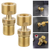 Maxbell Eccentric Screw Connector Pipe Connector Part Bathroom Accessory Angle Valve 2pcs