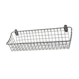 Maxbell Wall Mounted Storage Basket Modern Fruit Basket for Office Bedroom Dormitory 37cmx18.5cmx10cm