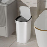 Maxbell Trash Can with Lid Bucket Reusable Trash Bin for Office Kitchen Laundry Room S