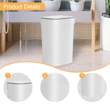 Maxbell Trash Can with Lid Bucket Reusable Trash Bin for Office Kitchen Laundry Room S