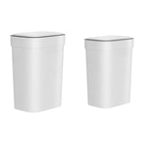 Maxbell Trash Can with Lid Bucket Reusable Trash Bin for Office Kitchen Laundry Room S