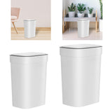 Maxbell Trash Can with Lid Bucket Reusable Trash Bin for Office Kitchen Laundry Room S
