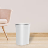 Maxbell Trash Can with Lid Bucket Reusable Trash Bin for Office Kitchen Laundry Room L