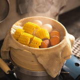 Maxbell Steamer Liner Breathable Large Reusable Steamer Mat for Pastry Dim Sum Bread