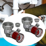 Maxbell Visible Sink Drain Backflow Preventer Upgrade for Dishwashers Overflow Pipes 40mm to 50mm