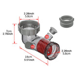 Maxbell Visible Sink Drain Backflow Preventer Upgrade for Dishwashers Overflow Pipes 40mm to 50mm