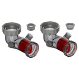 Maxbell Visible Sink Drain Backflow Preventer Upgrade for Dishwashers Overflow Pipes 40mm to 50mm