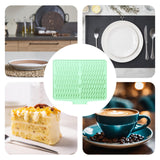 Maxbell Silicone Dish Drying Mat Anti Slip Dish Drainer Mat for Kitchen Counter Bowl Green