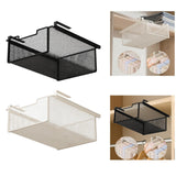 Maxbell Underwear Organizer Metal Desktop Compact for Household Laundry Room Kitchen White