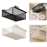 Maxbell Underwear Organizer Metal Desktop Compact for Household Laundry Room Kitchen White